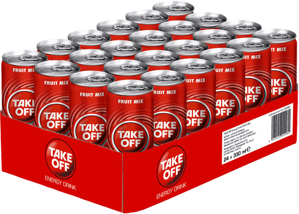 Take Off Energy Fruit Mix (24 x 0.33 l)