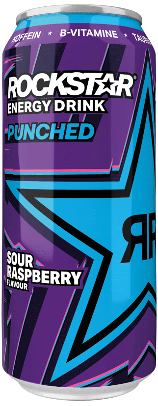 Rockstar Punched Sour Raspberry (1 x 0.5 l)