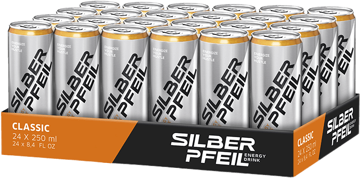 Silberpfeil Classic Energy-Drink (24 x 0.25 l)
