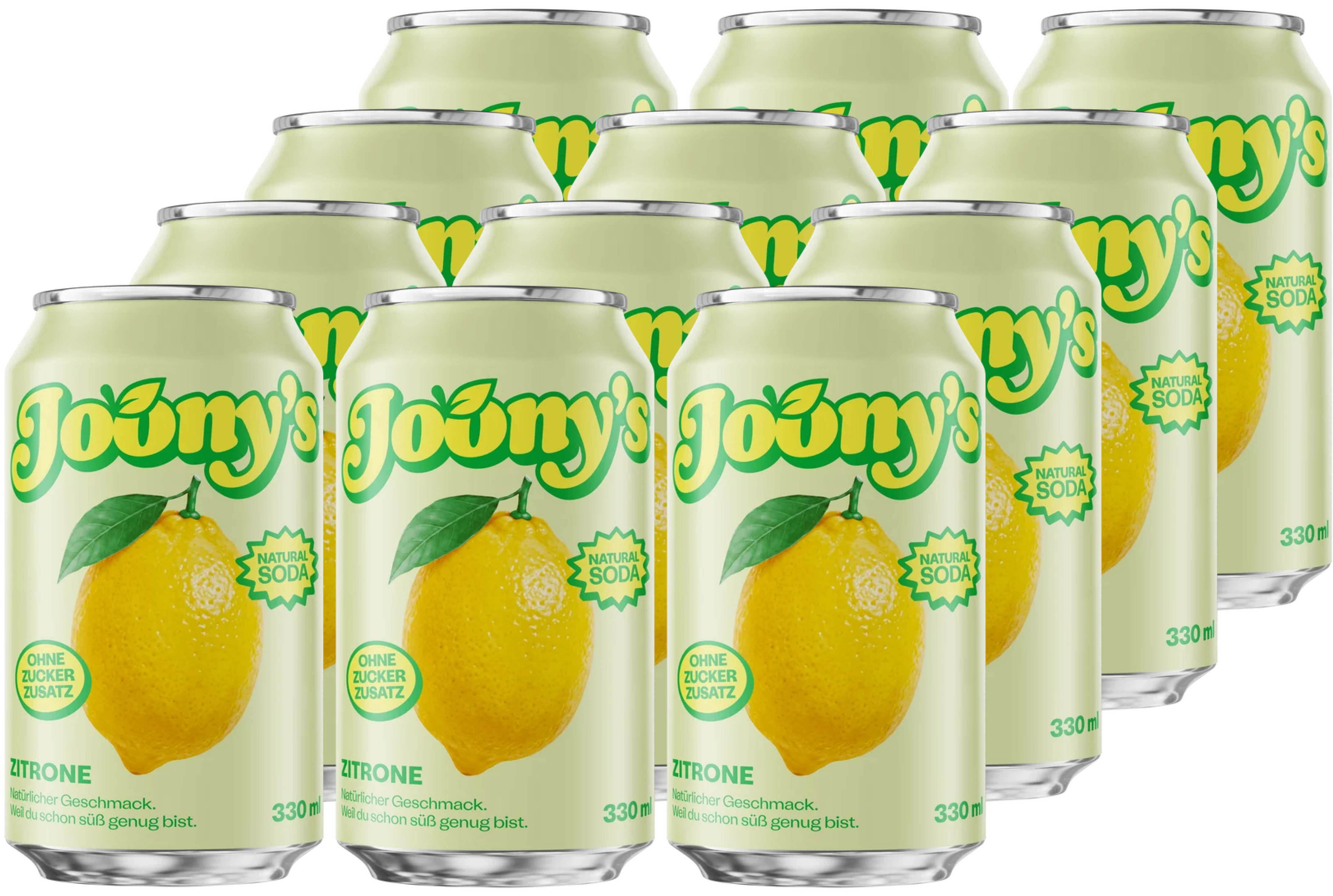 Joony's Natrual Soda Zitrone (12 x 0.33 l)