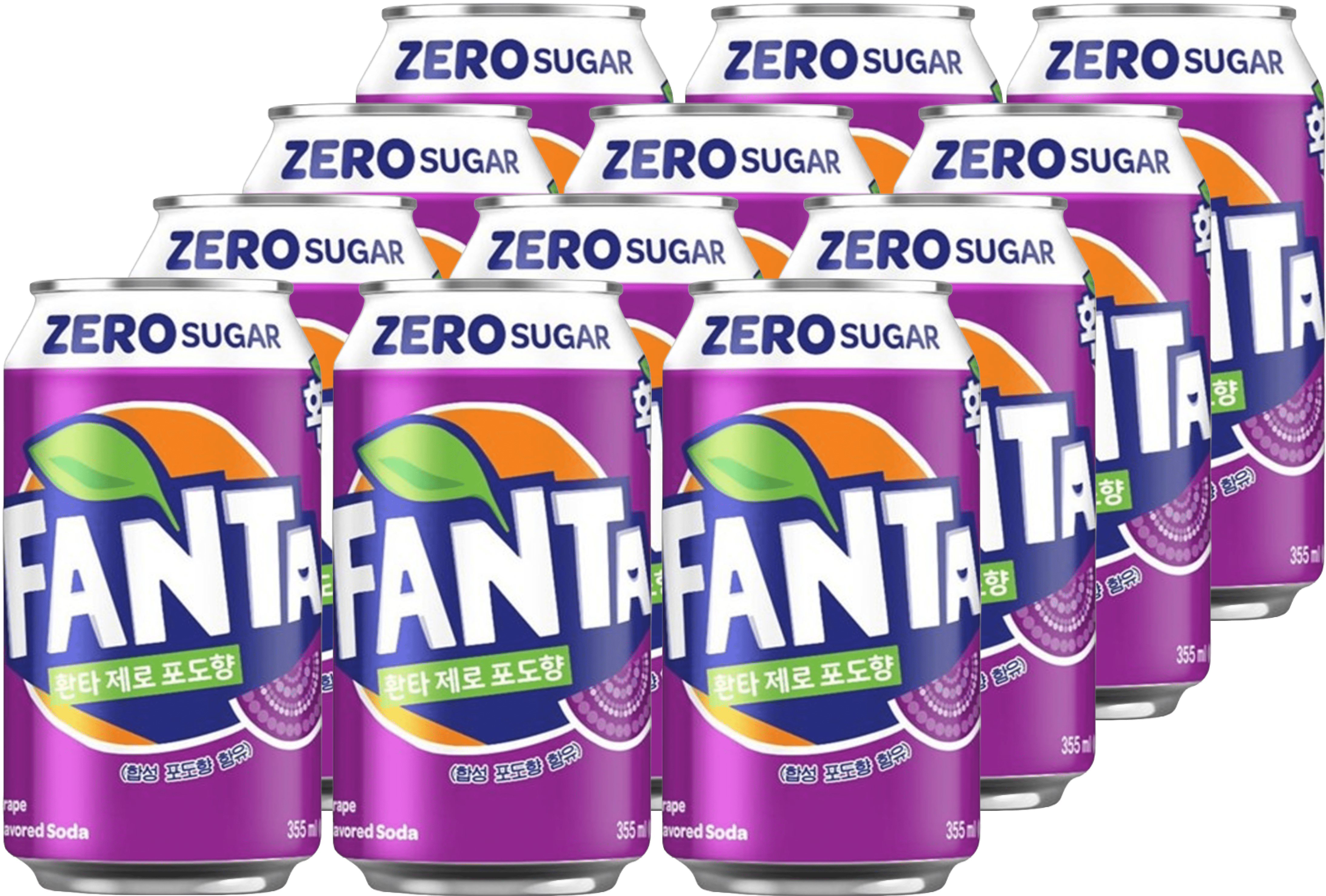 Fanta Zero Grape Import (12 x 0.355 l)