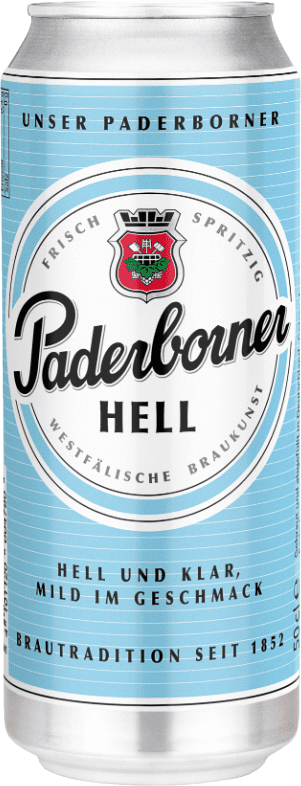 Paderborner hell Paderborner hell (1 x 0.5 l)
