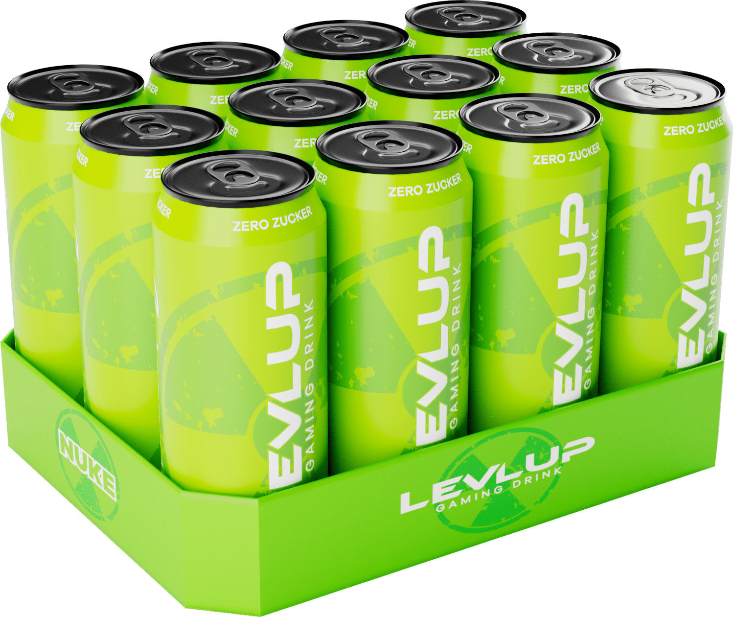 LevlUp Gaming Drink Nuke (12 x 0.5 l)