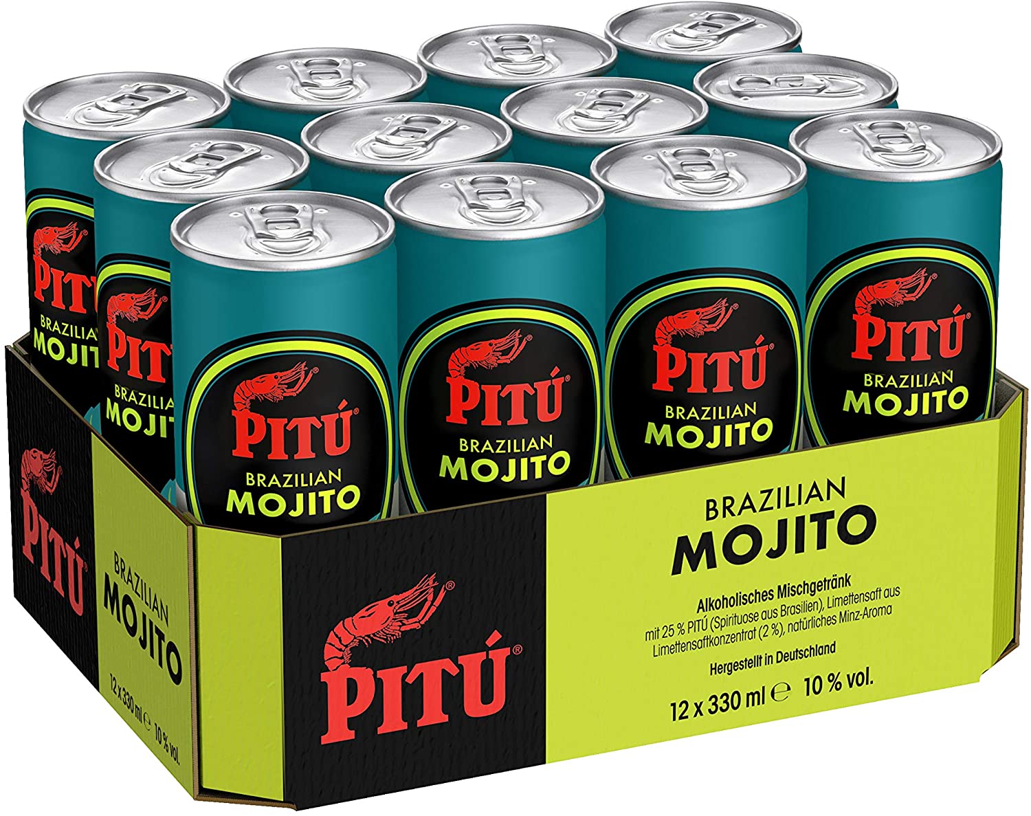 Pitu Brazilian Mojito (12 x 0.33 l)