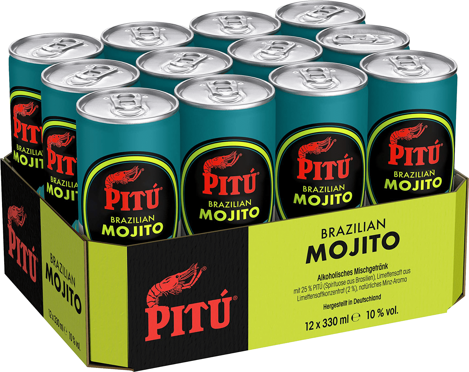 Pitu Brazilian Mojito (12 x 0.33 l)