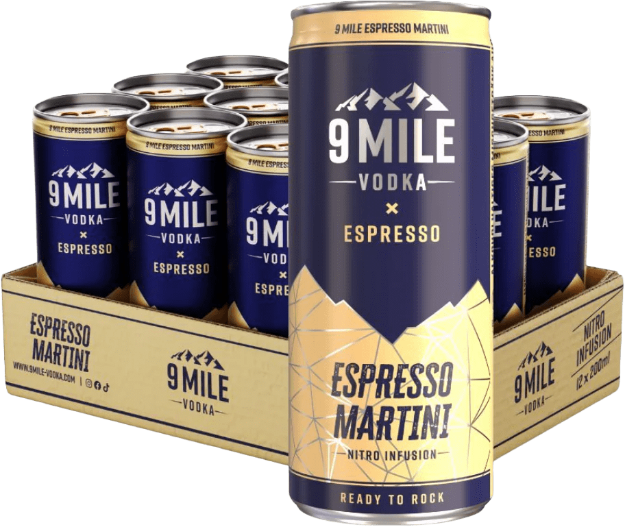 9 Mile Vodka Espresso Martini (12 x 0.2 l)