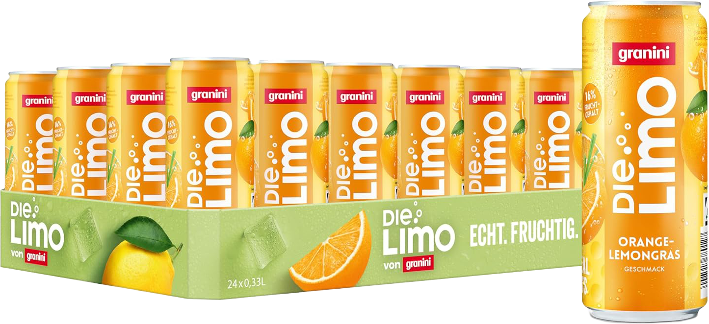 Granini Die Limo Orange-Lemongrass (24 x 0.33 l)
