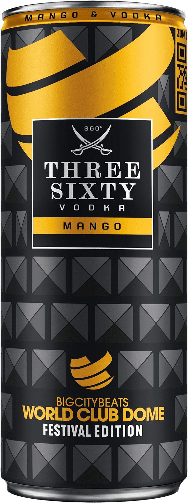 Three Sixty Vodka Mango Dome Edition (1 x 0.33 l)