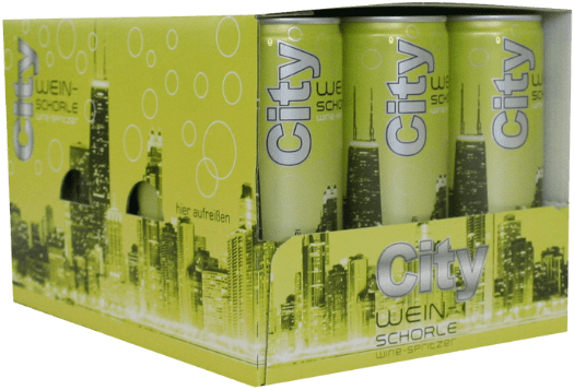 City Weinschorle Weiss (12 x 0.25 l)