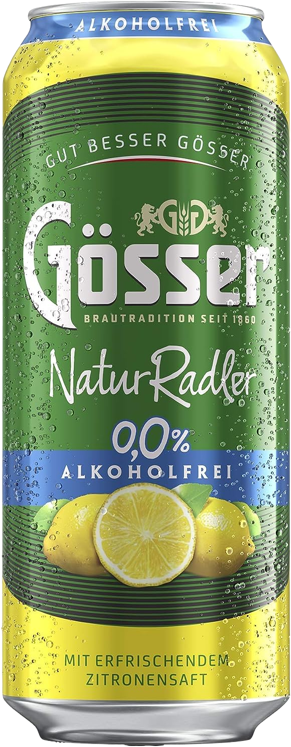 Gösser Natur Radler 0.0% Gösser Natur Radler 0.0% (1 x 0.5 l)