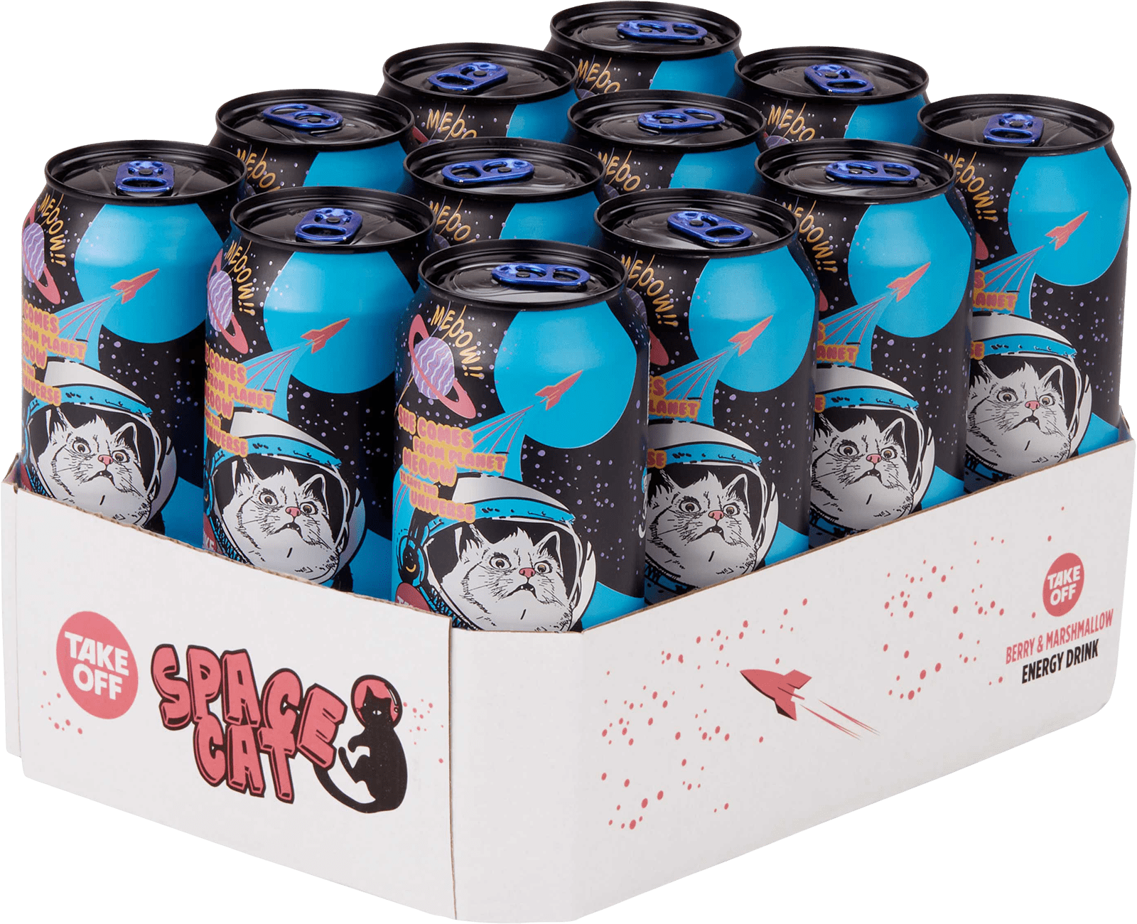 Take Off Space Cat Berry Marshmallow Take Off Space Cat Berry Marshmallow (12 x 0.5 l)