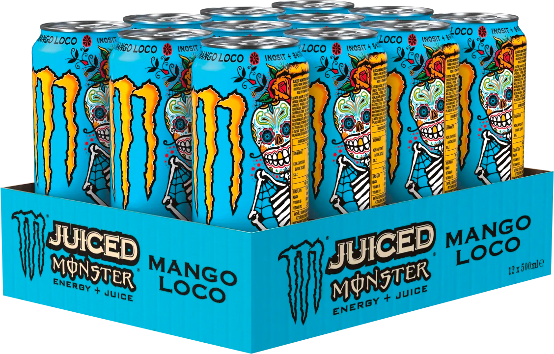 Monster Juiced Mango Loco Monster Juiced Mango Loco (12 x 0.5 l)