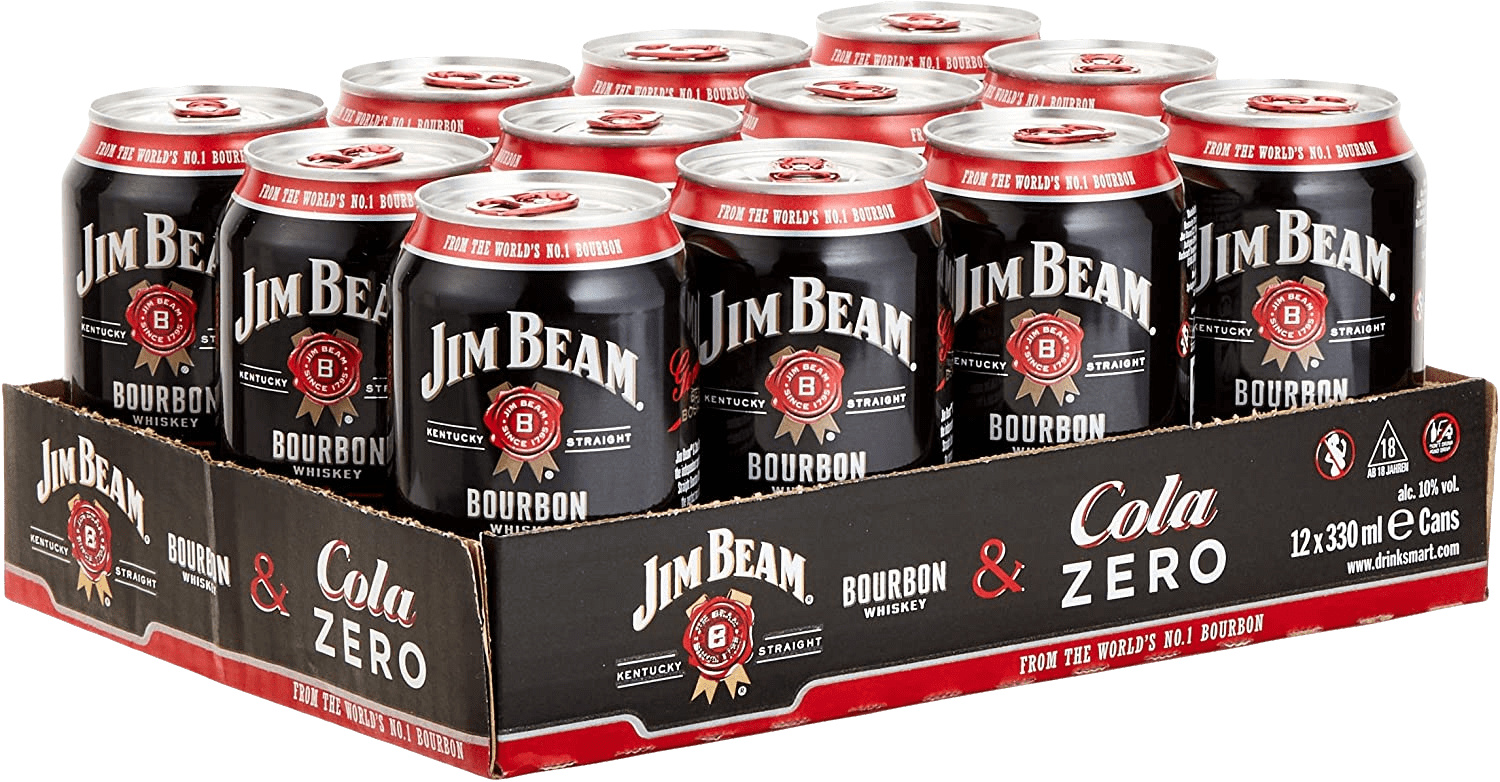Jim Beam & Cola Zero Jim Beam & Cola Zero (24 x 0.33 l)