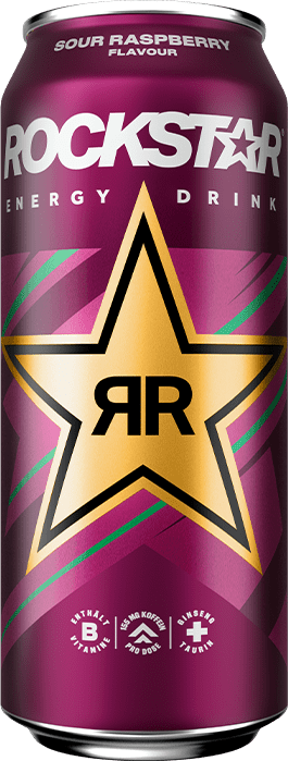 Rockstar Punched Sour Raspberry (1 x 0.5 l)