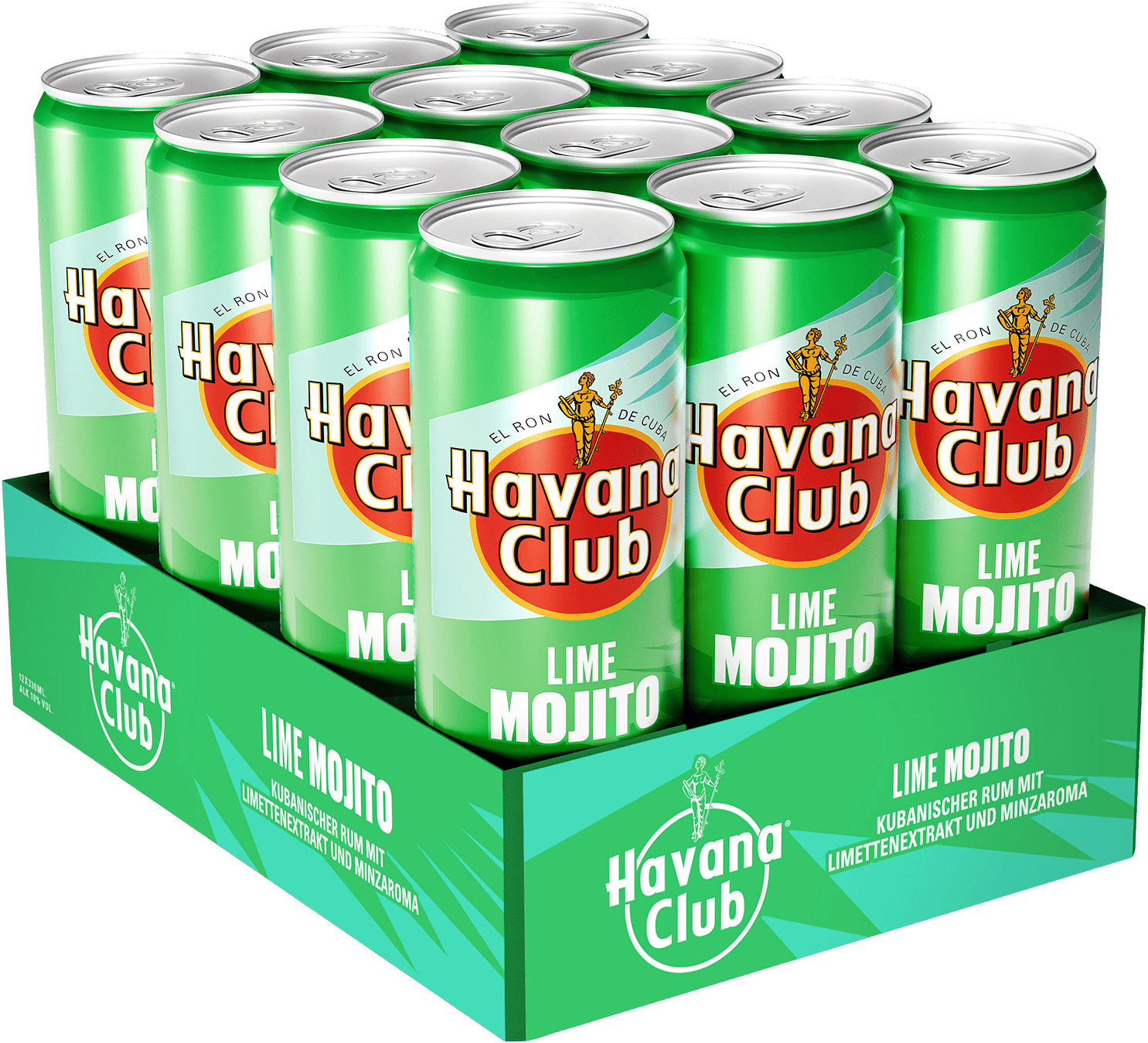 Havana Club Lime Mojito Havana Club Lime Mojito (12 x 0.33 l)