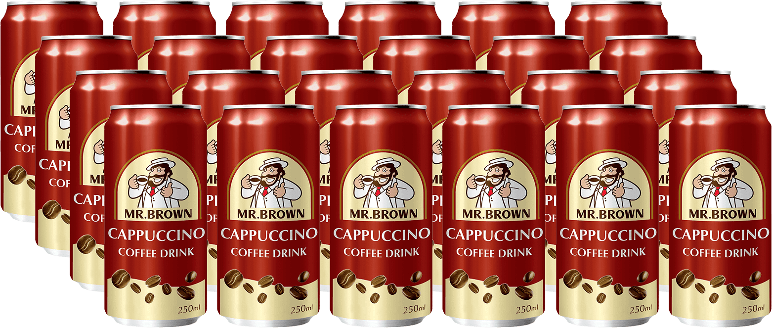 Mr. Brown Cappuccino 250ml (24 x 0.25 l)