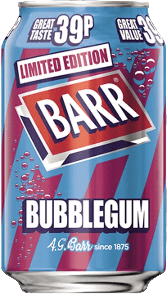 Barr Bubble Gum (1 x 0.33 l)