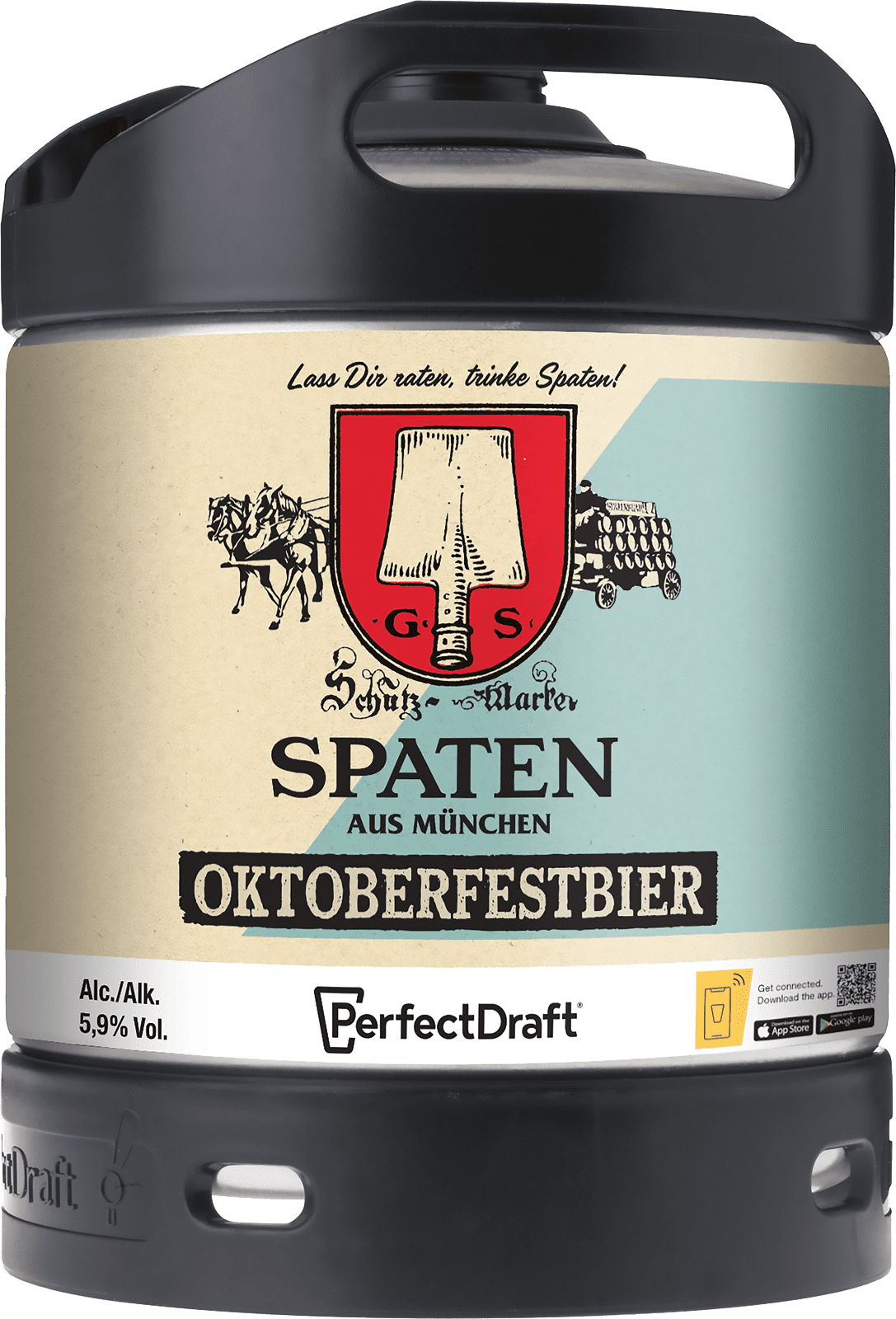 Spaten Oktoberfestbier Perfect Draft (1 x 6.0 l)