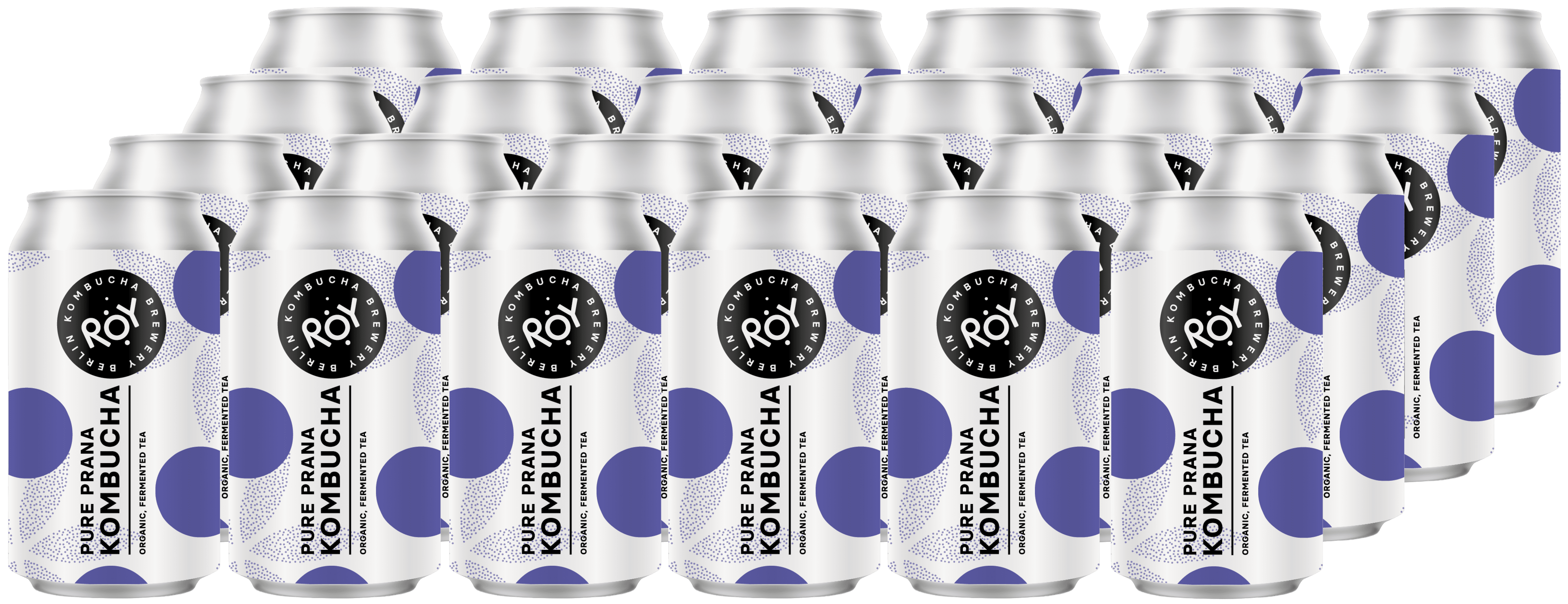 Roy Kombucha Pure Prana (24 x 0.33 l)