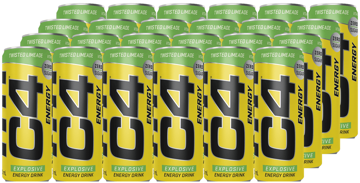 C4 Twisted Limeade Import (24 x 0.33 l)