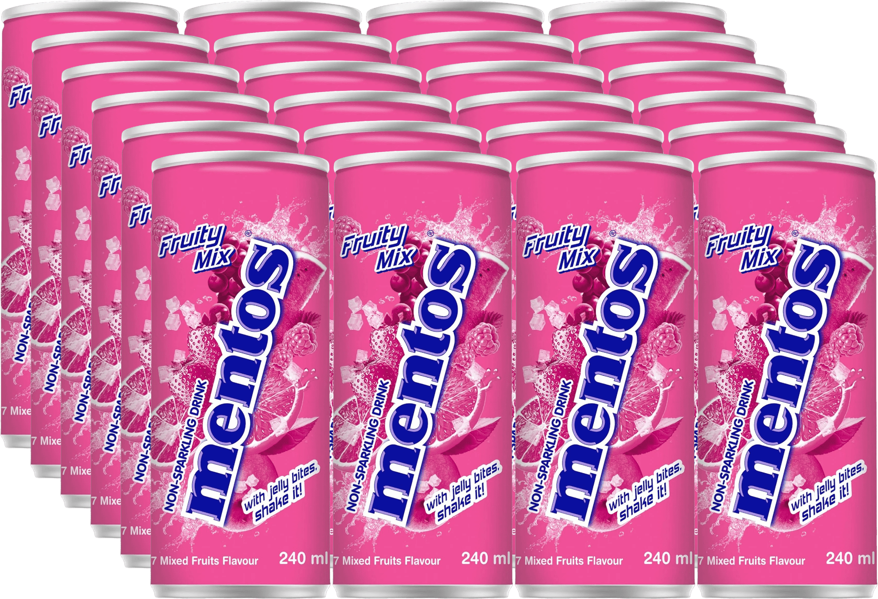 Mentos Fruity Mix Flavour (24 x 0.24 l)