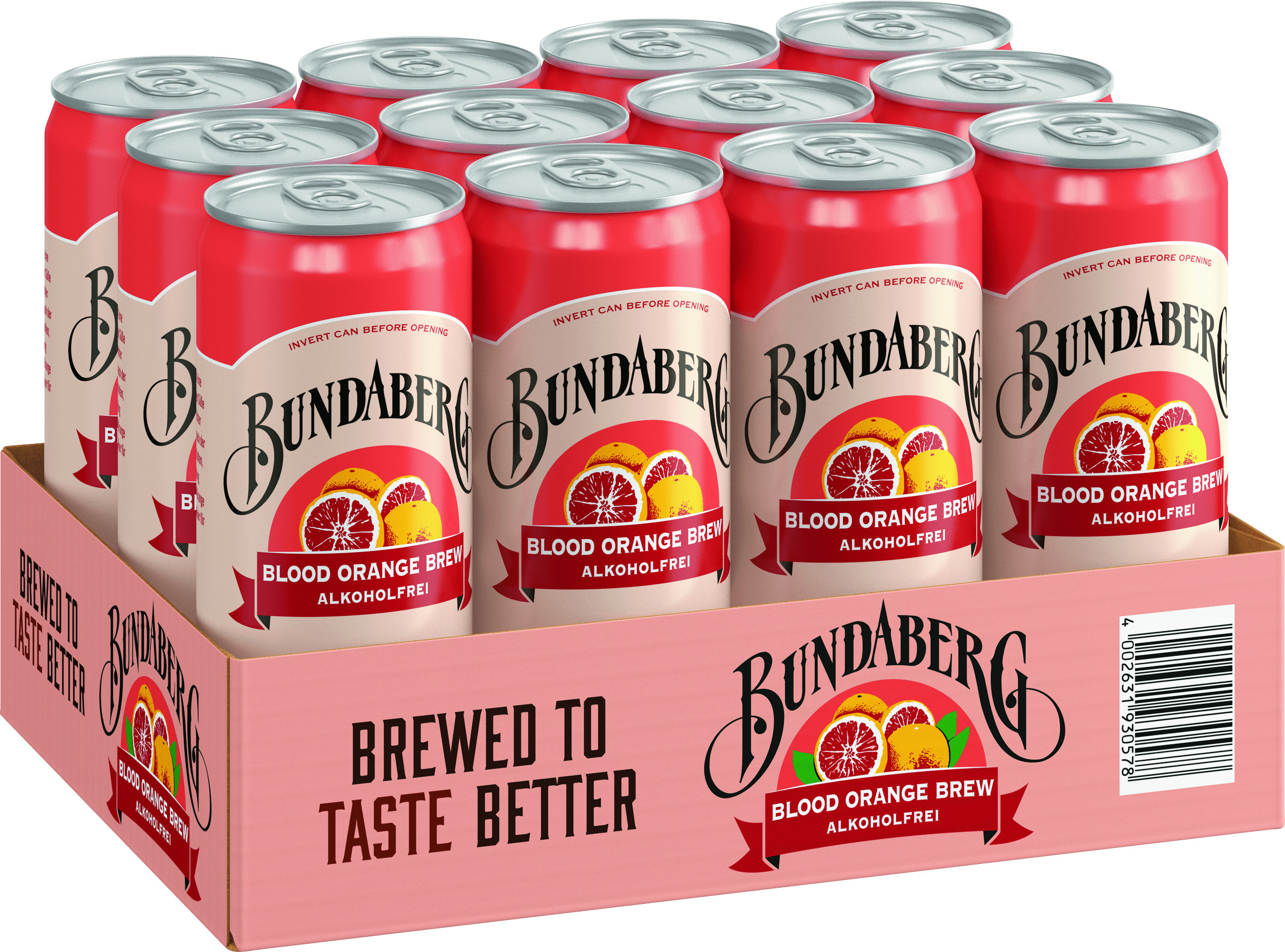 Bundaberg Blood Orange Brew (12 x 0.33 l)
