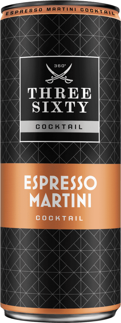 Three Sixty Vodka Espresso Martini (1 x 0.25 l)