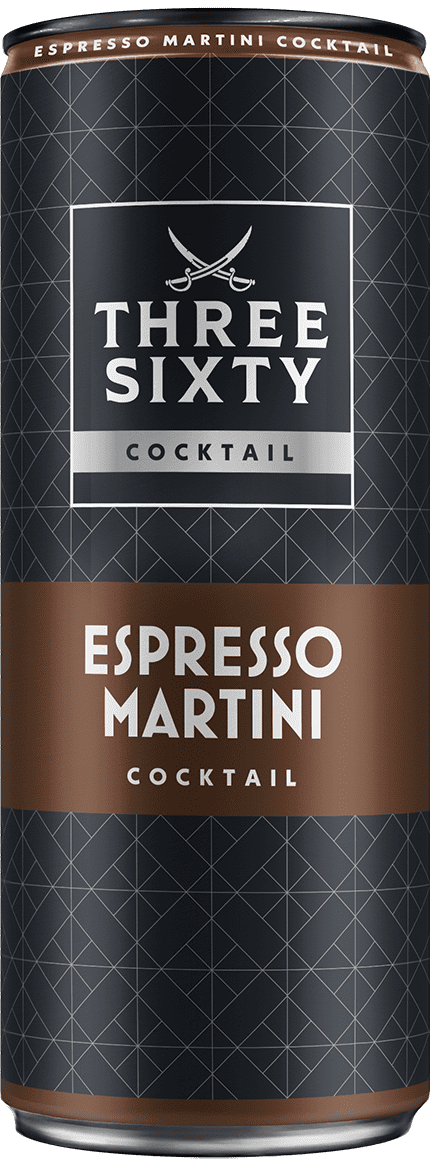 Three Sixty Vodka Espresso Martini (1 x 0.25 l)