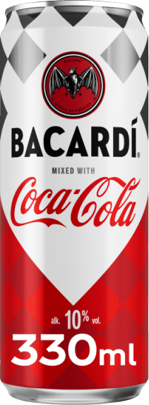 Bacardi Coca-Cola Bacardi Coca-Cola (1 x 0.33 l)