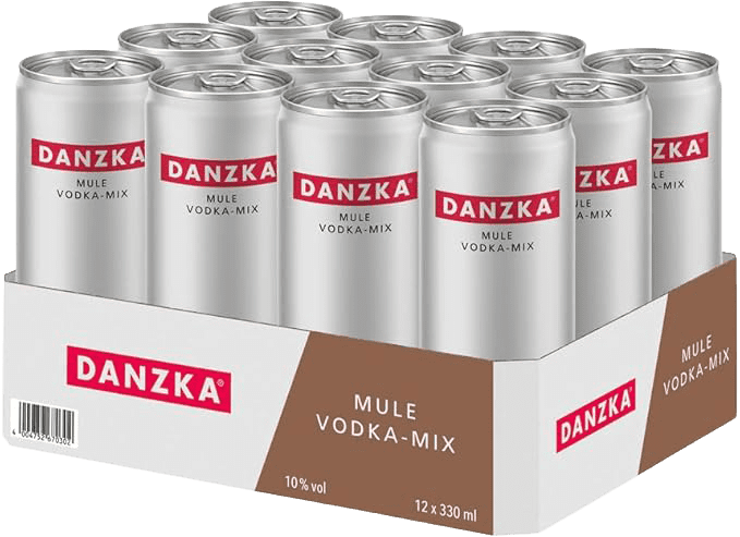 Danzka Mule Vodka-Mix (12 x 0.33 l)