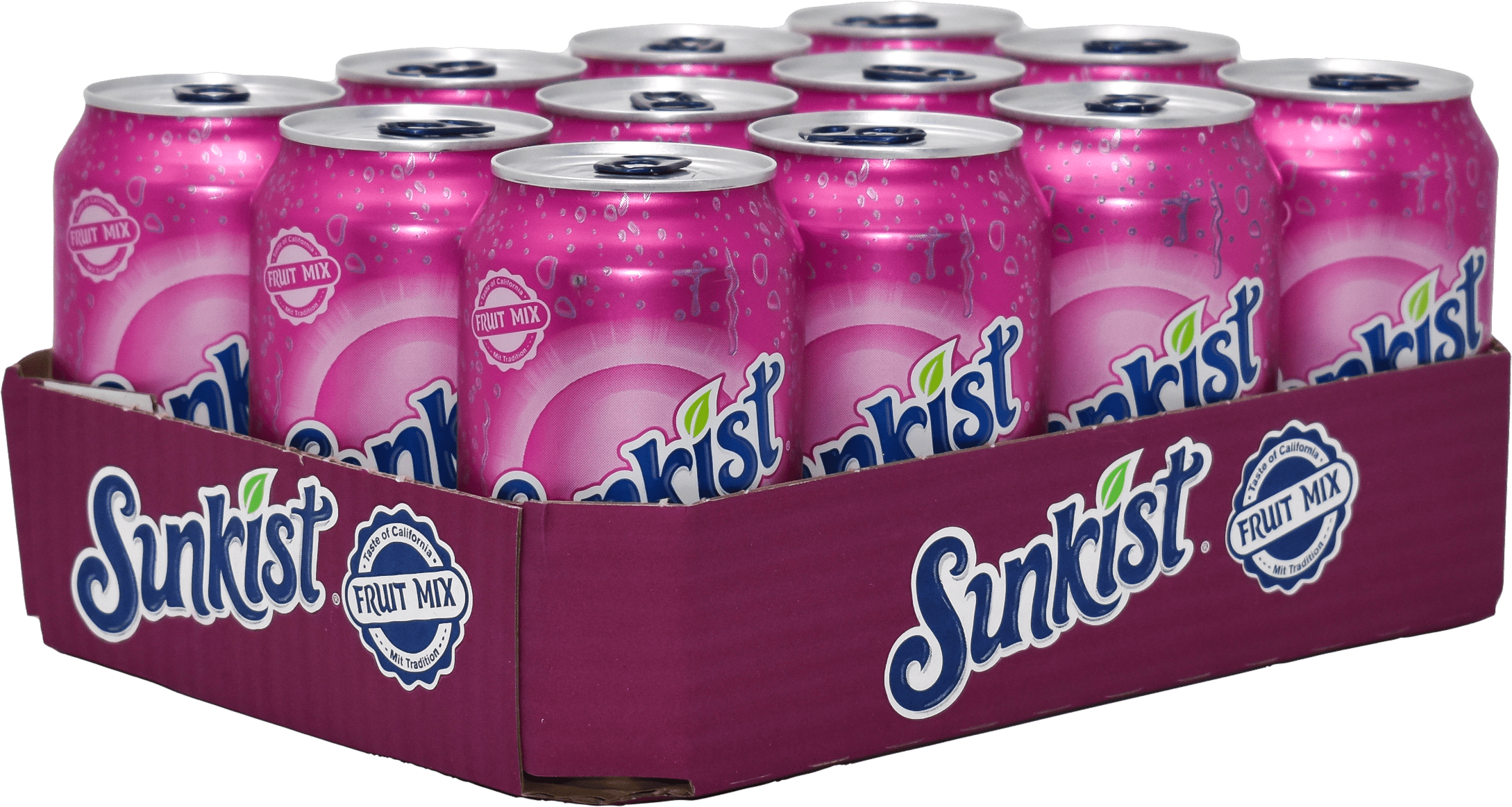 Sunkist Fruit Mix Apfel-Traube-Johannisbeere (12 x 0.33 l)