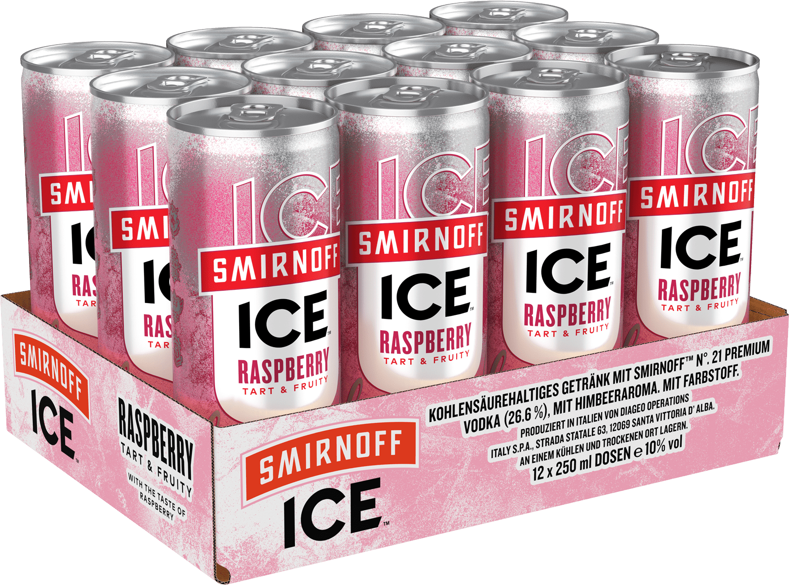 Wetherspoon Raspberry Can Smirnoff Raspberry Can
