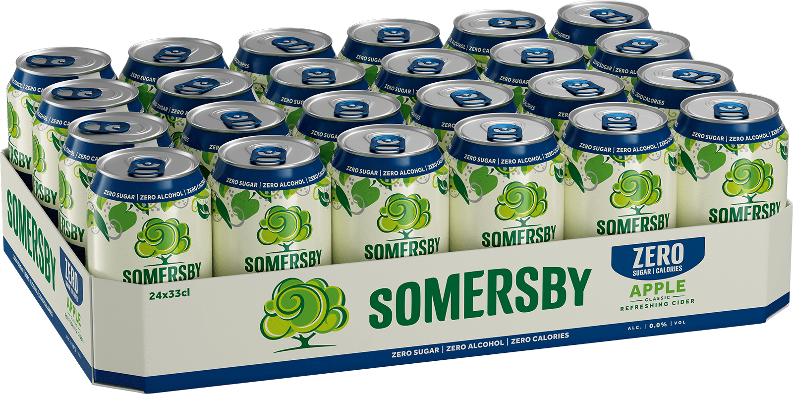 Somersby Apple Zero Somersby Apple Zero (24 x 0.33 l)