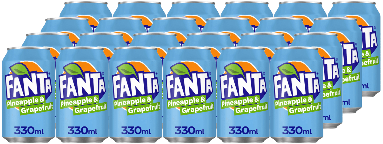 Fanta Pineapple & Grapefruit Import (24 x 0.33 l)