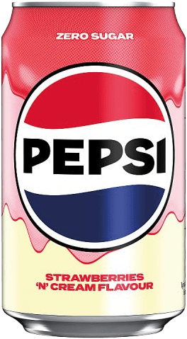 Pepsi Zero Sugar Pepsi 'n' Strawberry Import (1 x 0.33 l)