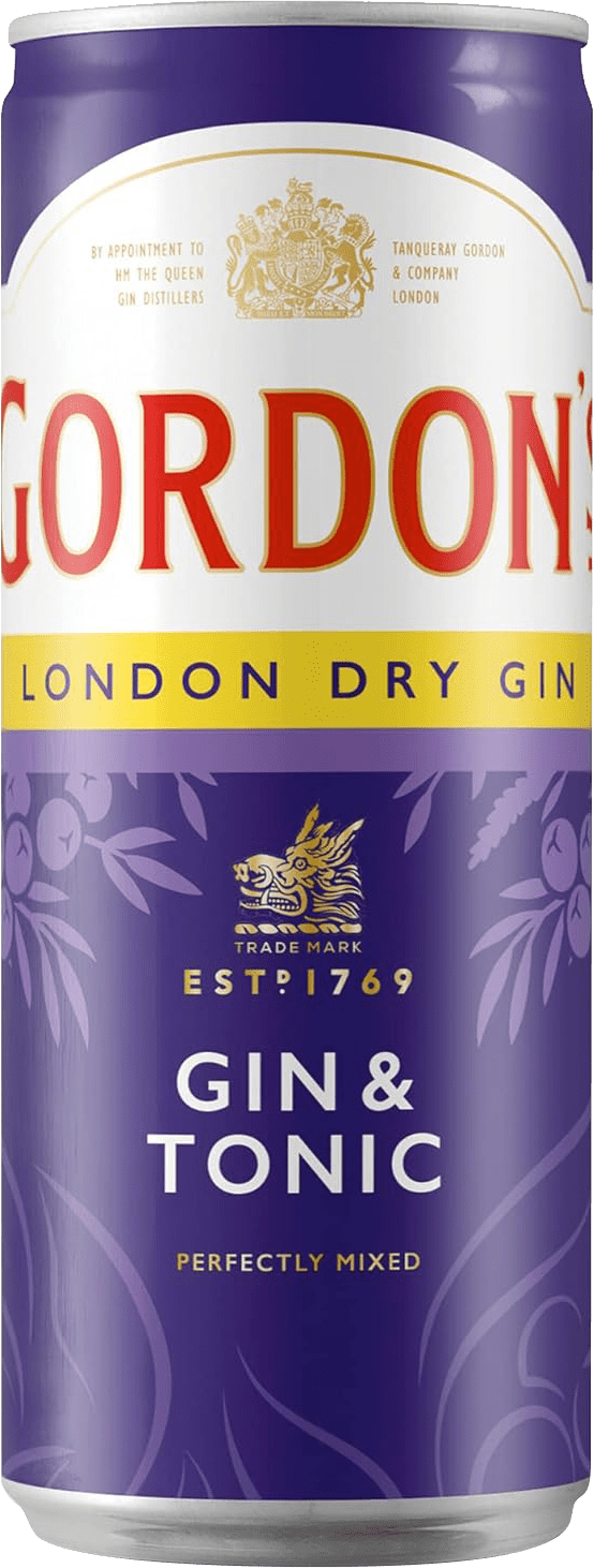Gordon's Gin & Tonic Slim Gordon's Gin & Tonic Slim (1 x 0.25 l)