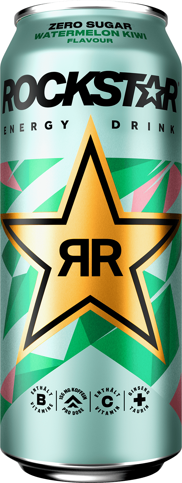 Rockstar Energy Drink Zero sugar Watermelon Kiwi Flavour Rockstar Energy Drink Zero sugar Watermelon Kiwi Flavour (1 x 0.5 l)