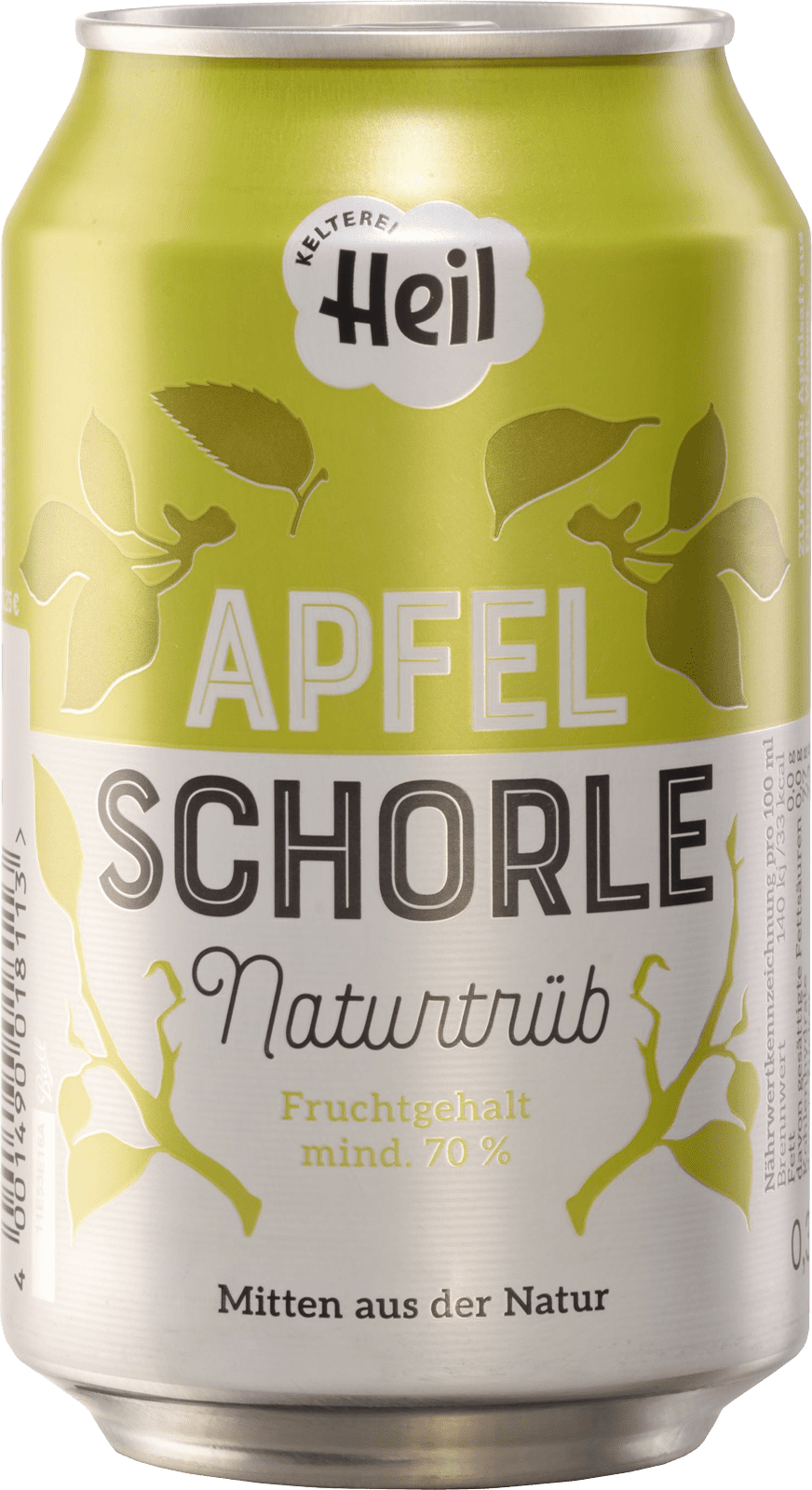 Heil Apfel-Schorle naturtrüb (1 x 0.33 l)