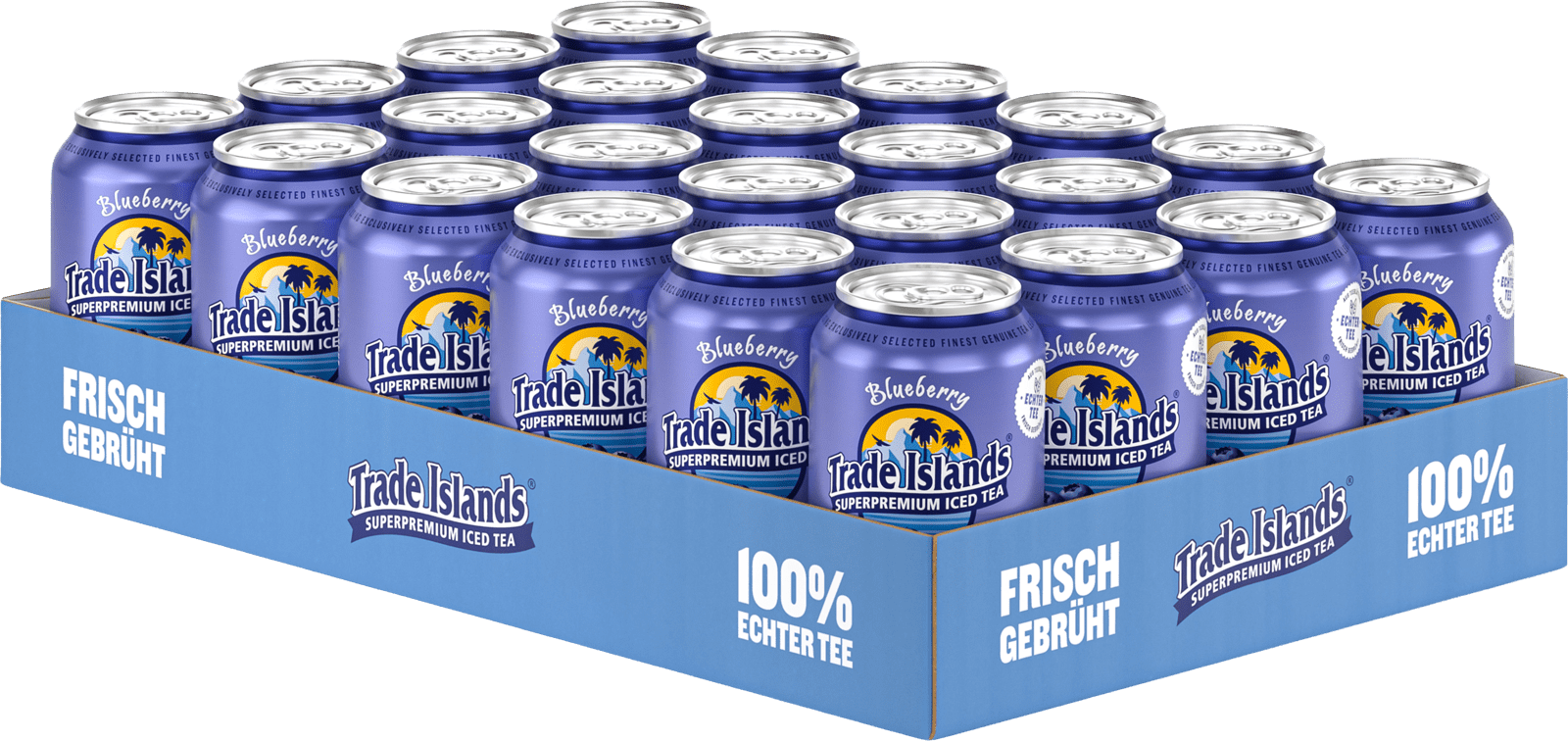 Trade Islands Blueberry (24 x 0.33 l)