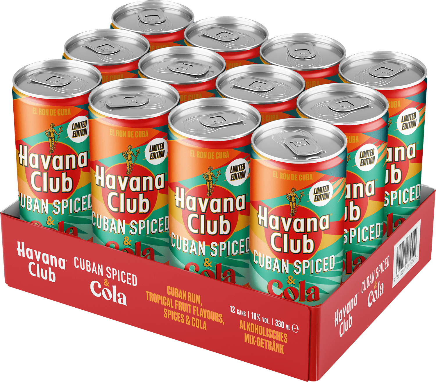 Havana Cuban Spiced & Cola (12 x 0.33 l)