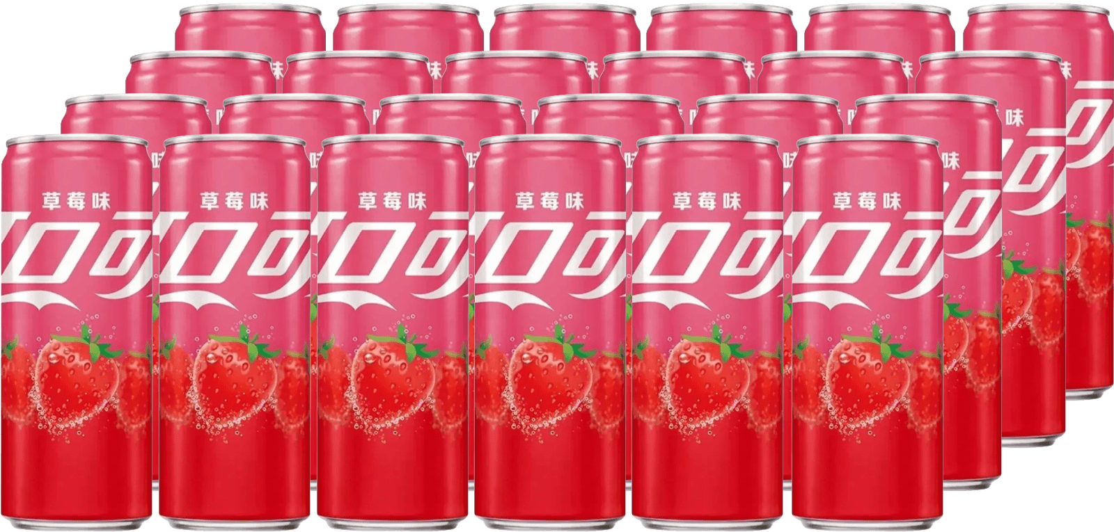 Coca-Cola Strawberry Import (24 x 0.33 l)