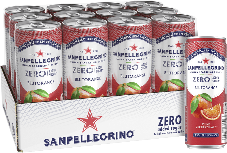 Sanpellegrino Zero Blutorange (12 x 0.33 l)