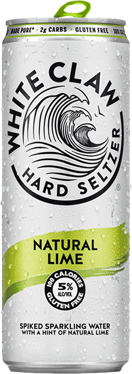 White Claw Natural Lime Hard Seltzer (1 x 0.33 l)