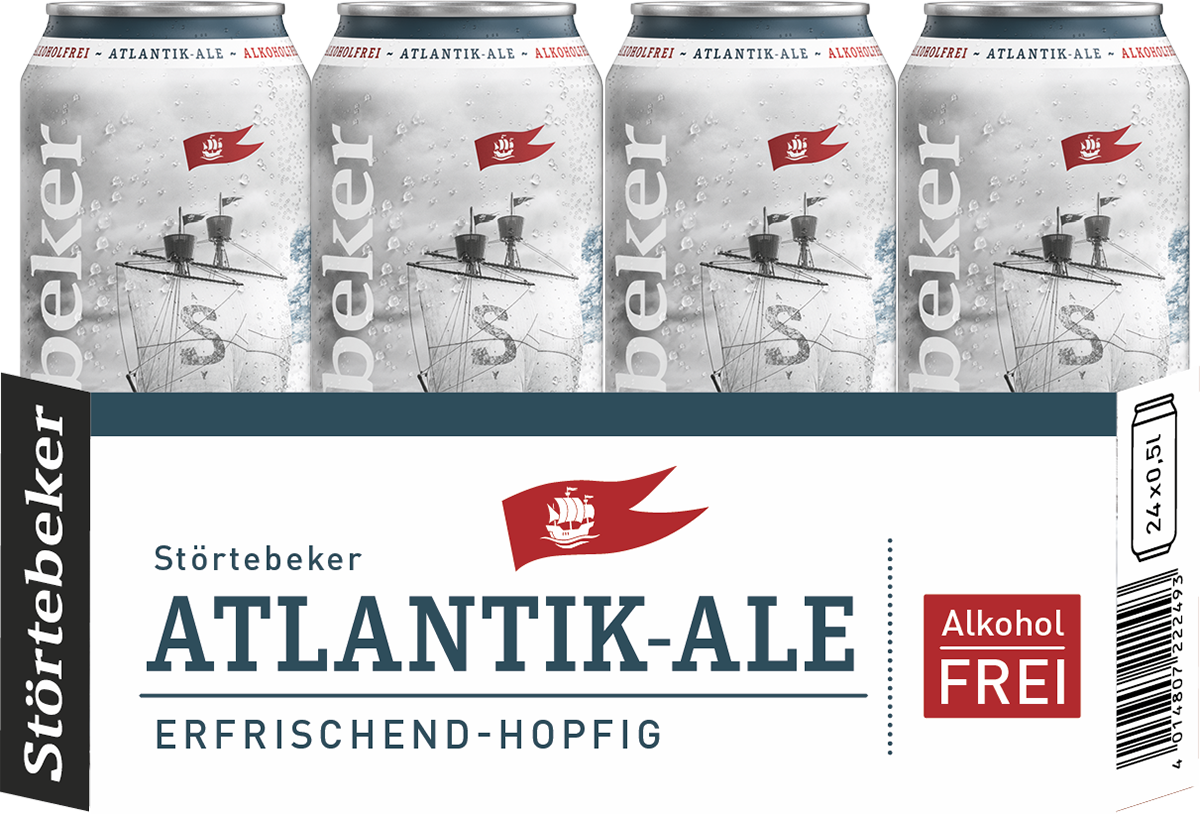 Störtebeker Atlantik-Ale alkoholfrei (24 x 0.5 l)