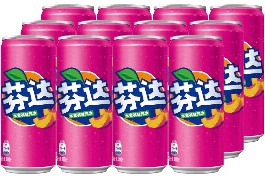 Fanta Peach Import (12 x 0.355 l)