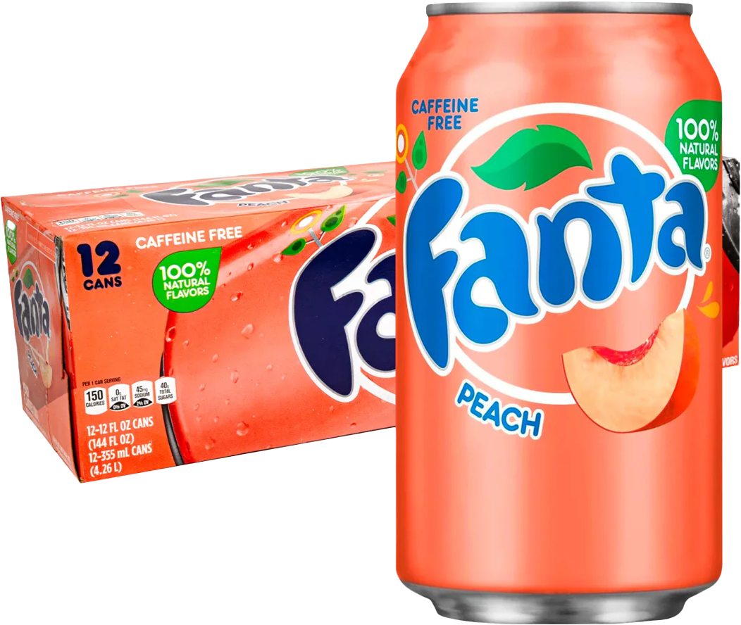 Fanta Peach Import Fanta Peach Import (12 x 0.355 l)