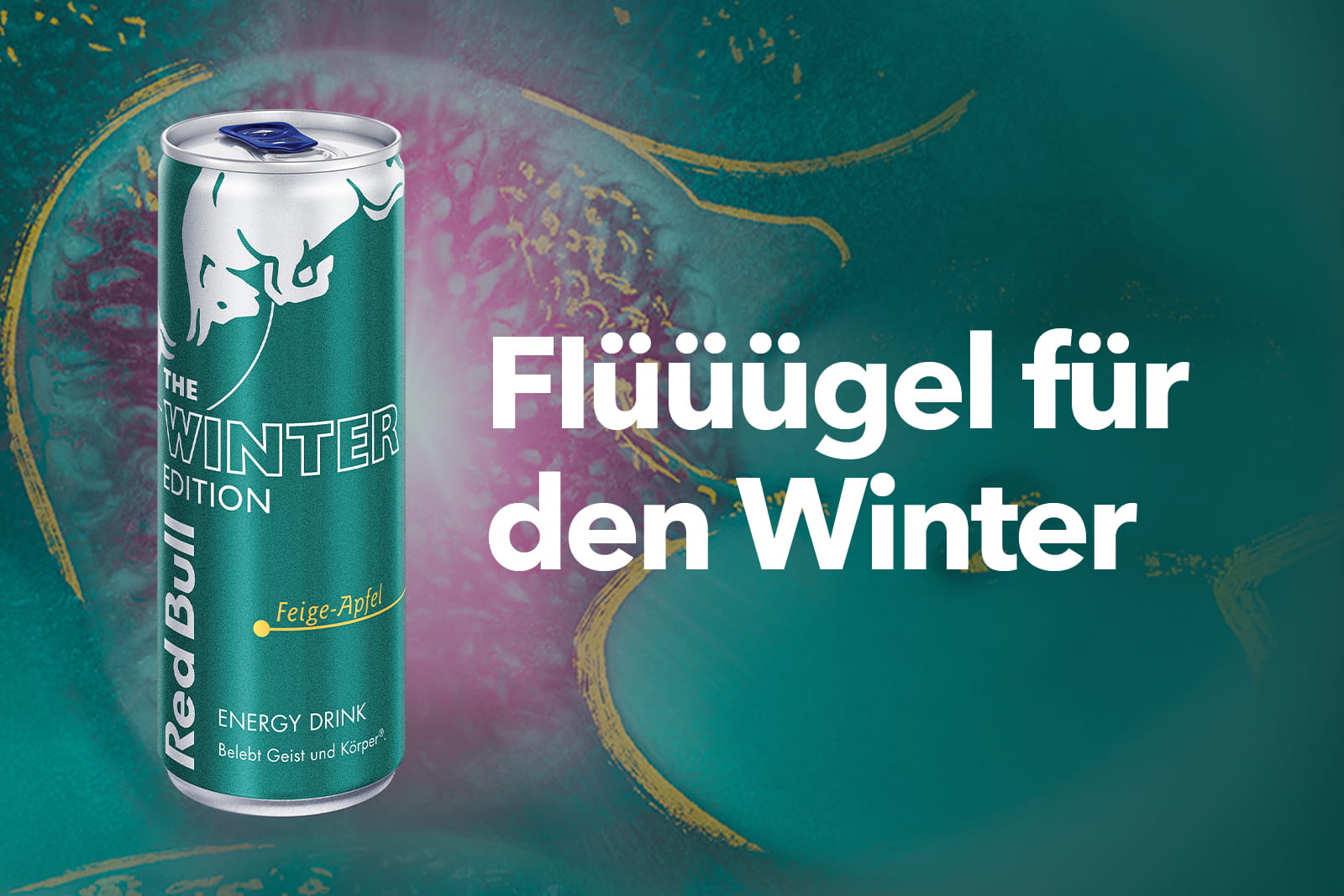 Endlich ist sie da! Die Red Bull Winter Edition Feige-Apfel