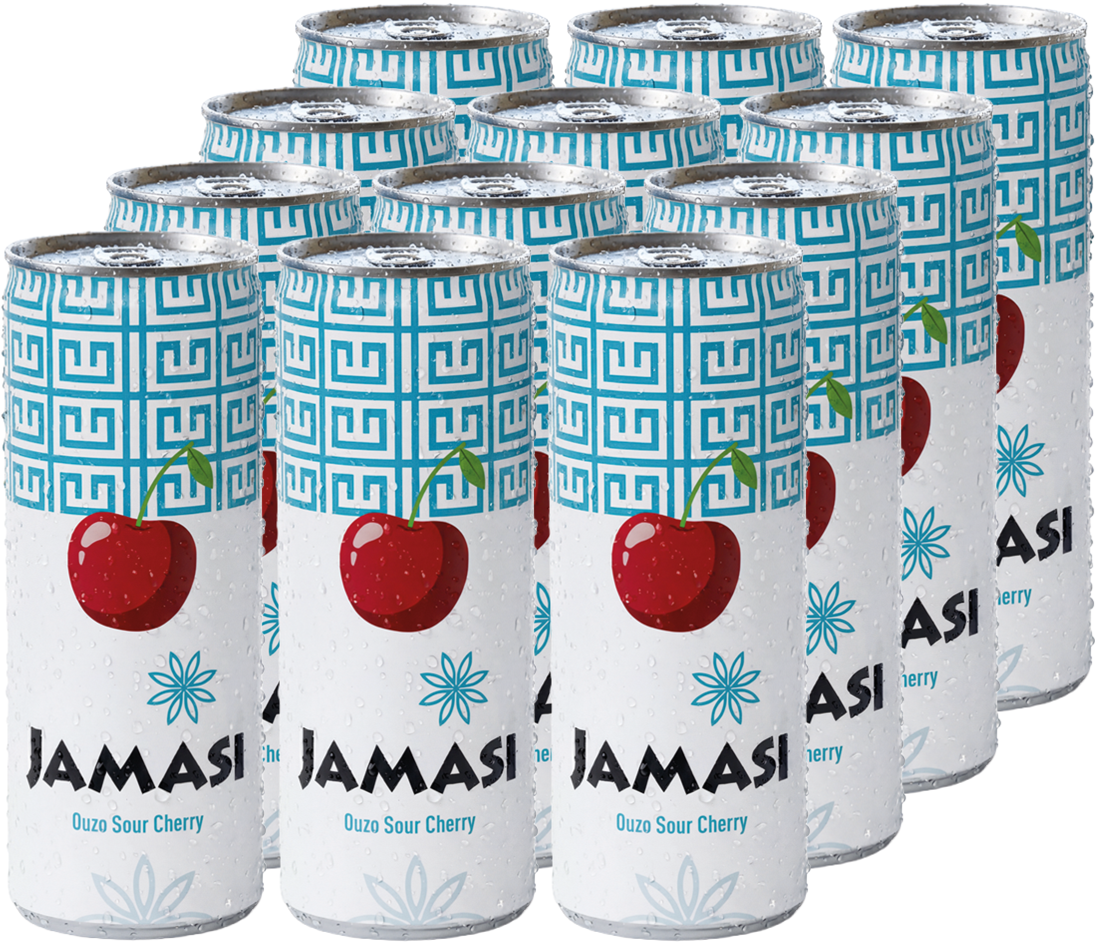 Jamasi Ouzo Sour Cherry (12 x 0.33 l)
