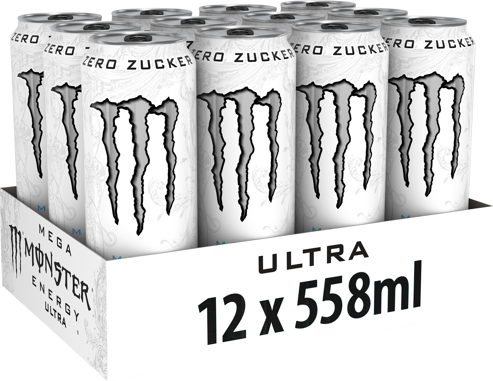 Monster Mega Ultra White (12 x 0.558 l)