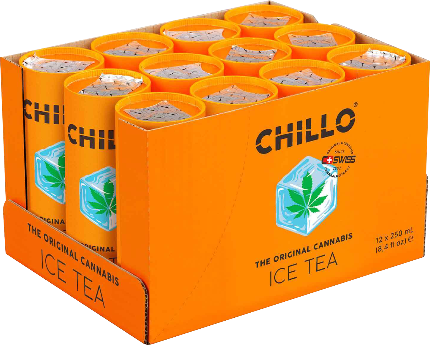 CSwiss Cannabis Ice Tea (12 x 0.25 l)